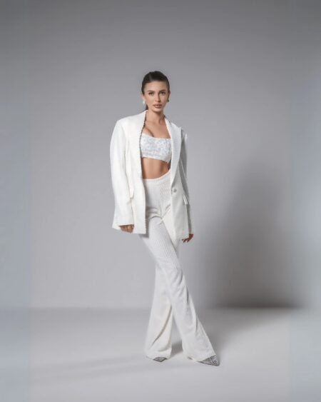 Perlé Blazer Set