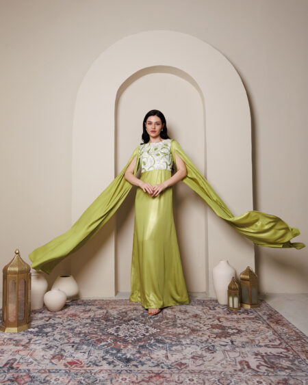 Amira Cape Dress