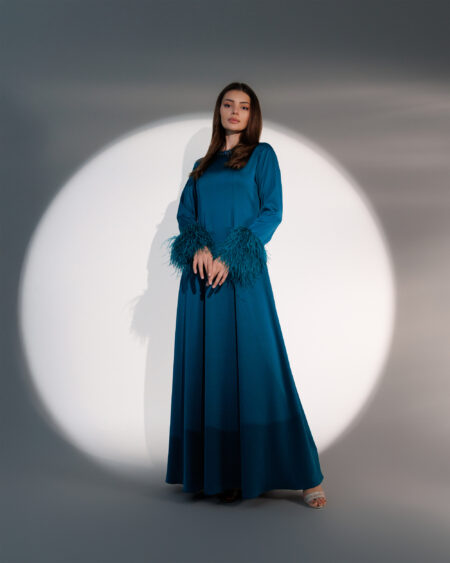 Nora Teal Gown