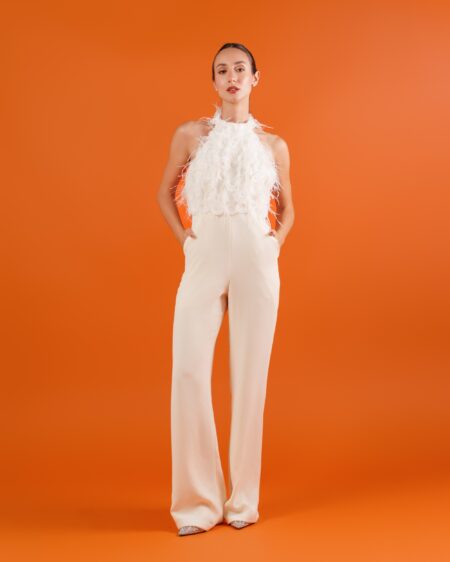 Elegant Pearl Jumpsuit